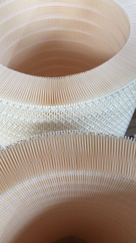 Посетите одного клиента, который производит патрон воздушного фильтра для газовой турбины.